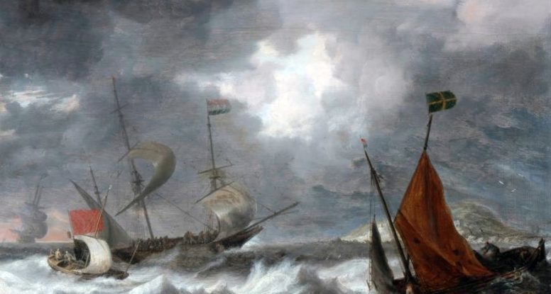 Smile N Wave Sailing Adventures - Featured Image for The History Of Sailing In Destin Part One - Peeter's Sea storm