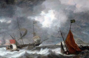 Smile N Wave Sailing Adventures - Featured Image for The History Of Sailing In Destin Part One - Peeter's Sea storm