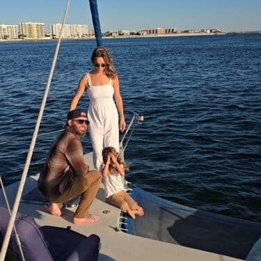 Engagement on a Sailing Charter 01"