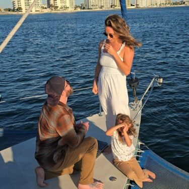 Engagement on a Sailing Charter 03"